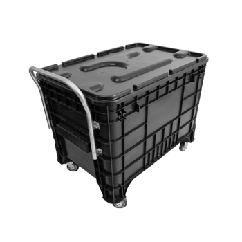 Caixa Container 372 Litros com Puxador Frontal ou Lateral