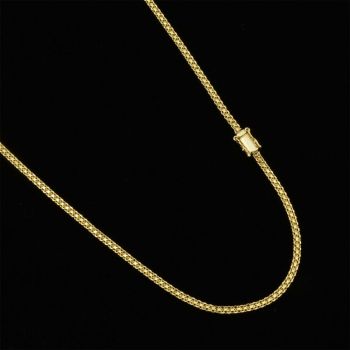 Corrente Cadeado Duplo 3,5mm com Fecho Gaveta