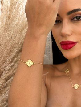 Pulseira Semi Joia Inspiração Virginia Com Ponto De Luz