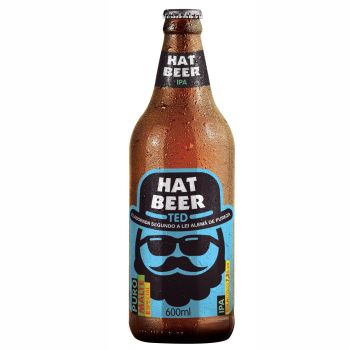 Hat Beer - Cerveja Hat Beer IPA 600ml