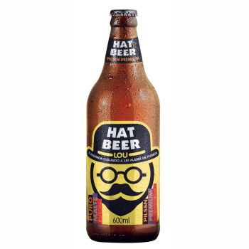 Hat Beer - Cerveja Hat Beer Pilsen Premium 600ml