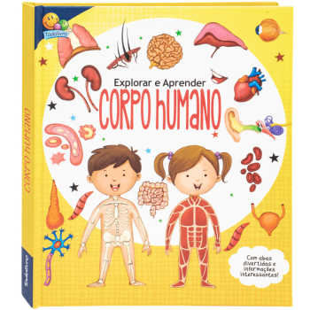 Explorar e Aprender - Um livro com abas: Corpo Humano