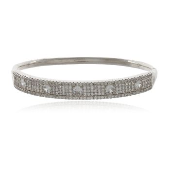 Bracelete Be New Everyday Microzirconias Banho Diamante