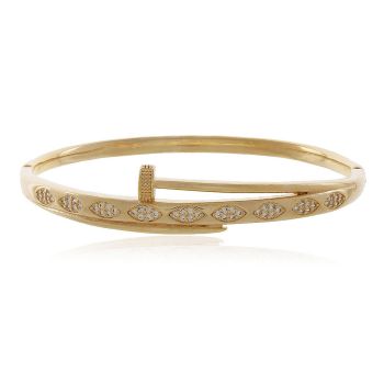 Bracelete Be New Everyday Cartier Banho Ouro 18k