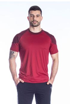 Camiseta Masculina Em Dry Fit Com Detalhe