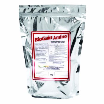 BioGain Amino - Fertilizante em pó com aminoácidos de ação bioestimulante e rico em nitrogênio