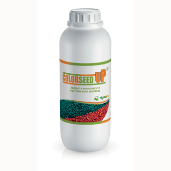 ColorSeed UP - Polímero com pigmentos orgânicos para Tratamento Industrial de Sementes com ação bioestimulante