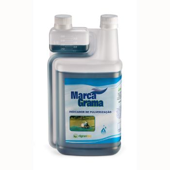 Marca Grama - Corante azul biodegradável para marcação temporária de pulverização de gramados esportivos ou ornamentais