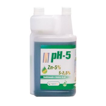 pH-5 Zn - Adjuvante redutor de pH para caldas de pulverização agrícola