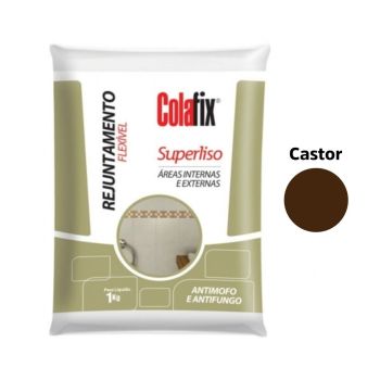 Rejunte Colafix Flexível 1Kg - Castor