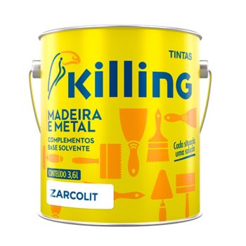 Fundo Killing P/Madeira e Metal Zarcolit - 3,6Lt
