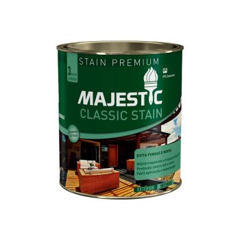 Verniz Majestic Stain Classic Brilhante Incolor - 900ml