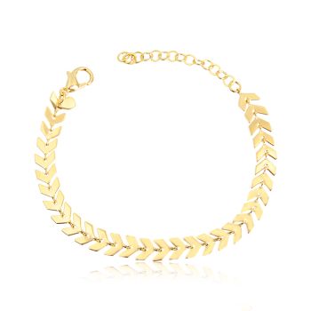 Pulseira Elo Setas Lisas Média DE R$79,90 POR R$24,90