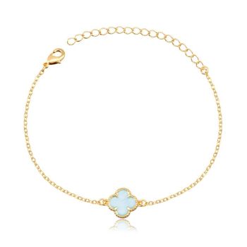 Pulseira Trevo Azul