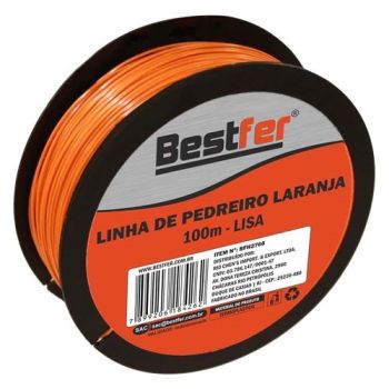 LINHA PEDREIRO LARANJA BESTFER(BFH2766)