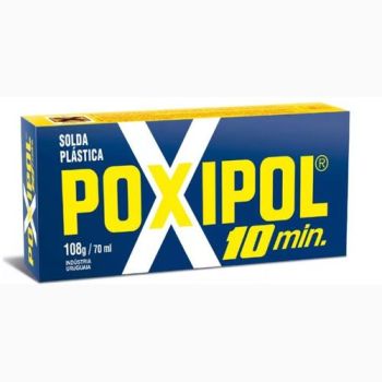 POXIPOL 108GR/70ML GRANDE CINZA (1069)