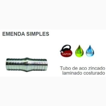 EMENDA SIMPLES MANGUEIRA 2 ESTAL2 RF (0324030045)